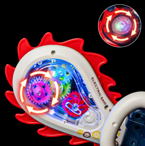 Luminous Musical Chainsaw Toy for Children