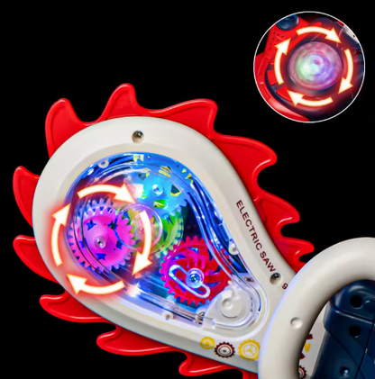 Luminous Musical Chainsaw Toy for Children