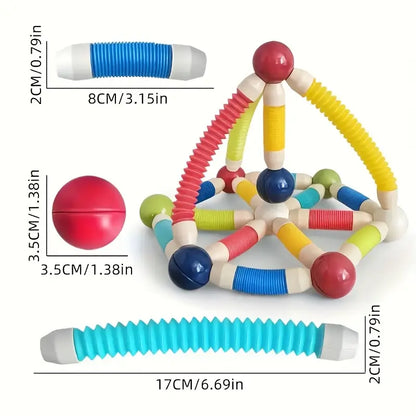 Montessori Mouldable Magnetic Blocks