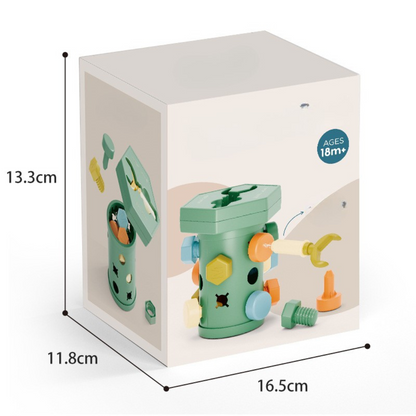 Montessori screws play set