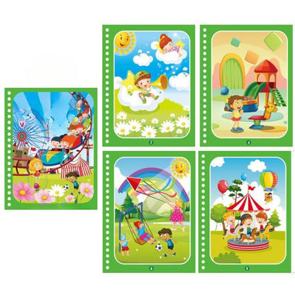 Magic Water Drawing Book