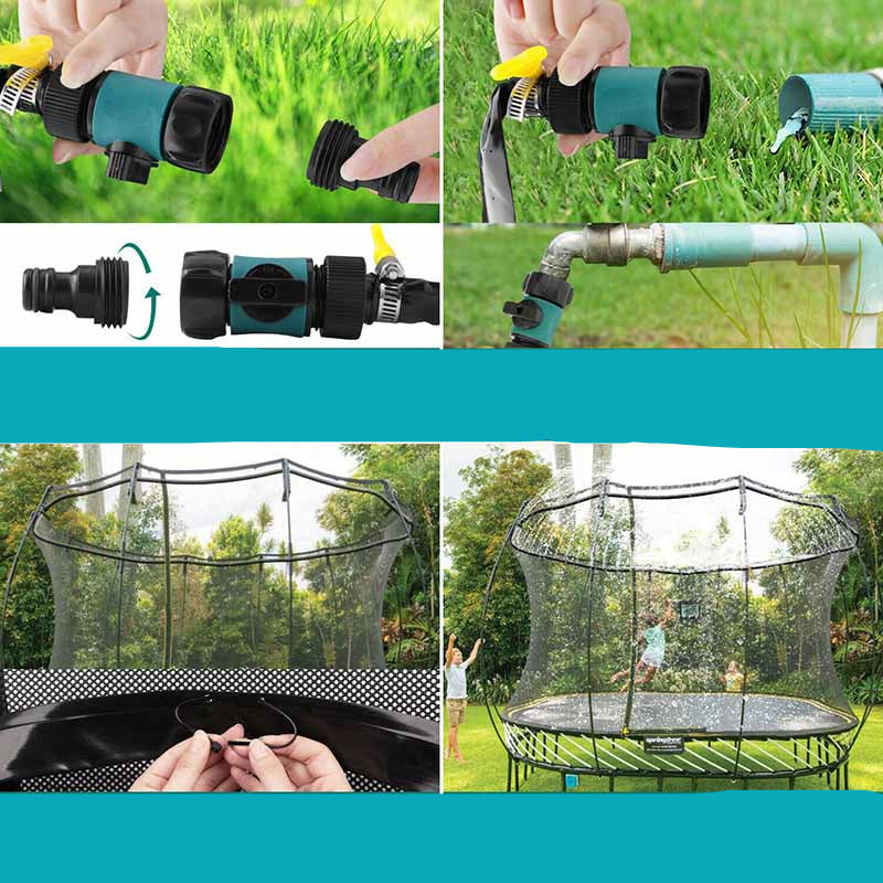 Trampoline Splash Zone – Ultimate Summer Fun