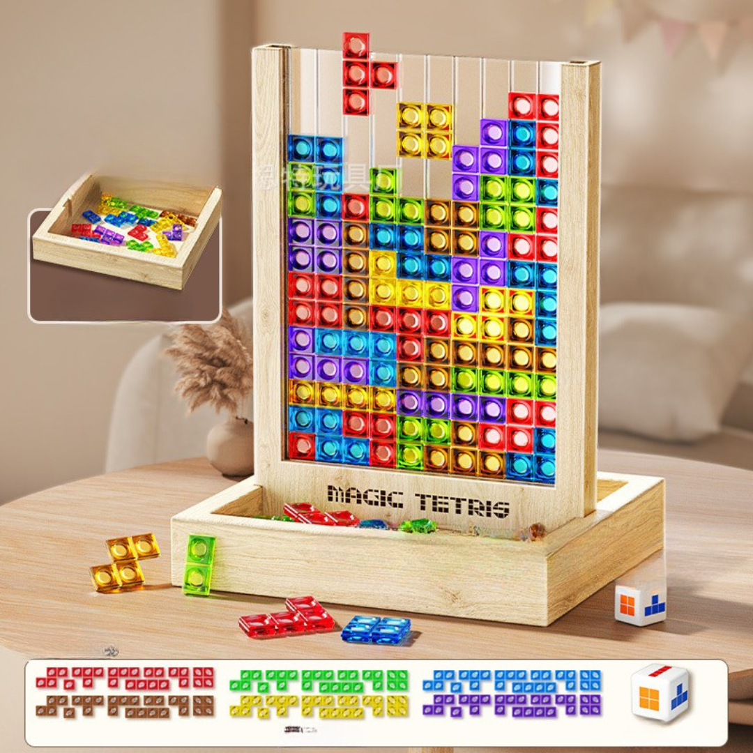 Magic Wooden Tetris Game