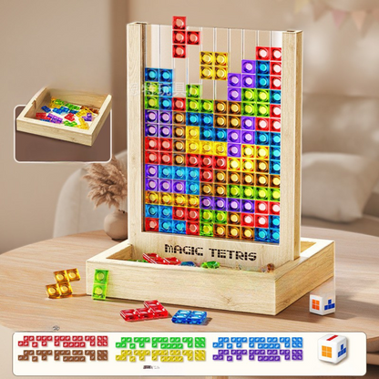 Magic Wooden Tetris Game