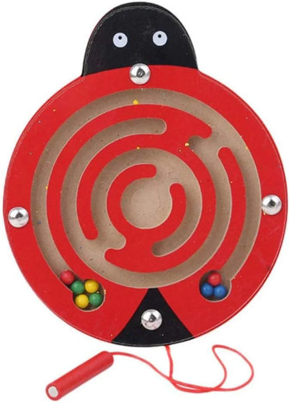 Animal Adventure Maze – Magnetic Wooden Puzzle