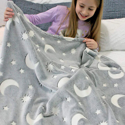 Starlight Glow Blanket – Soft & Luminous Comfort
