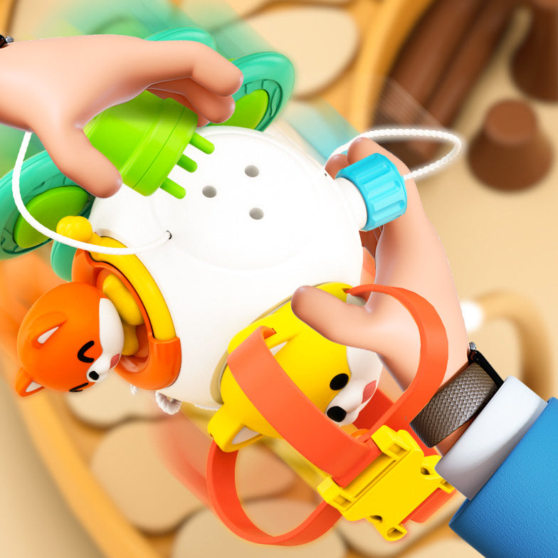 Children's Montessori Activity Cube - Perfect for On-the-Go