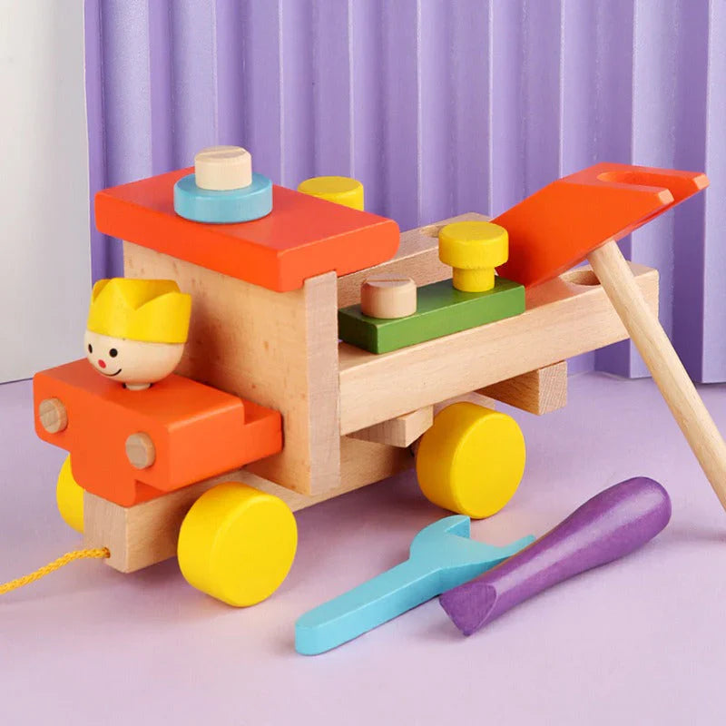 Woods - Screw Car Toy – Develop Curiosity and Cognitive Skills