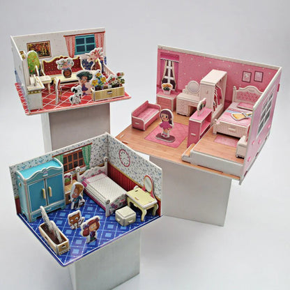 3D Room Puzzle – Create, Build, and Explore!