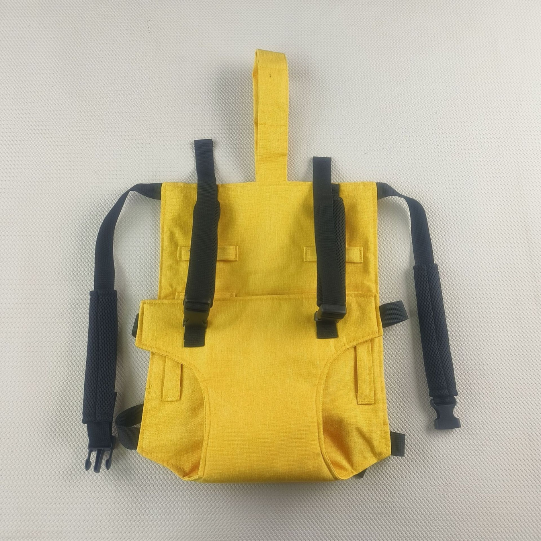 Portable baby seat travel harness