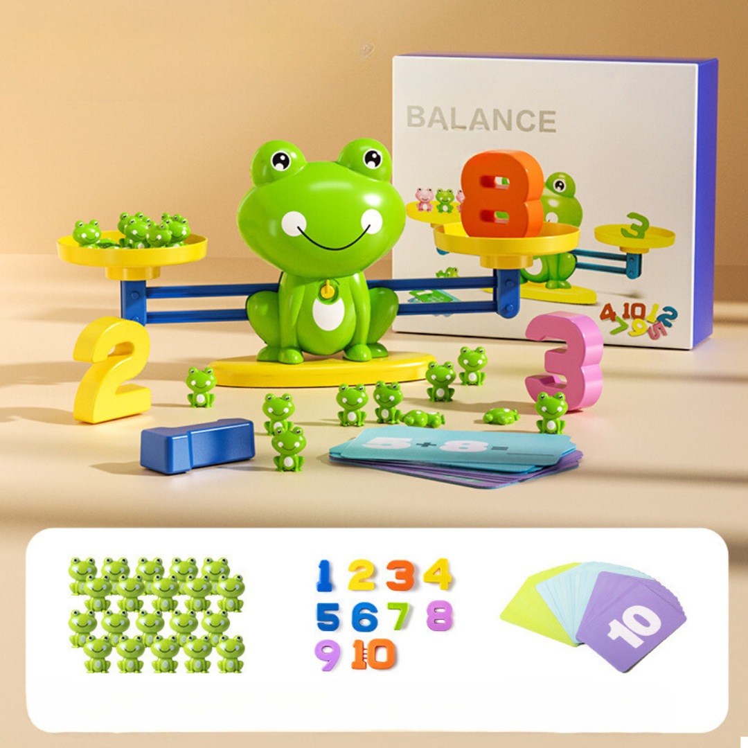 Mathematic Frog Balance Game