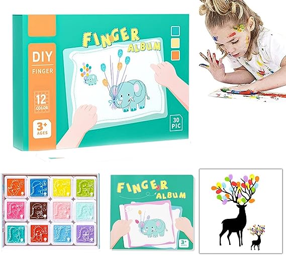 Creative Finger Painting Album
