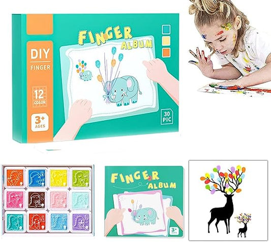 Creative Finger Painting Album