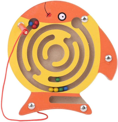 Animal Adventure Maze – Magnetic Wooden Puzzle