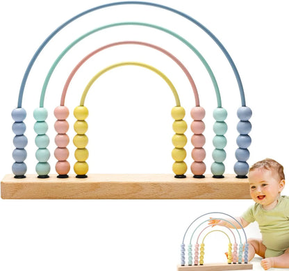 Rainbow Wooden Abacus