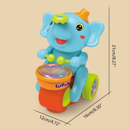 Musical Elephant Drum Toy
