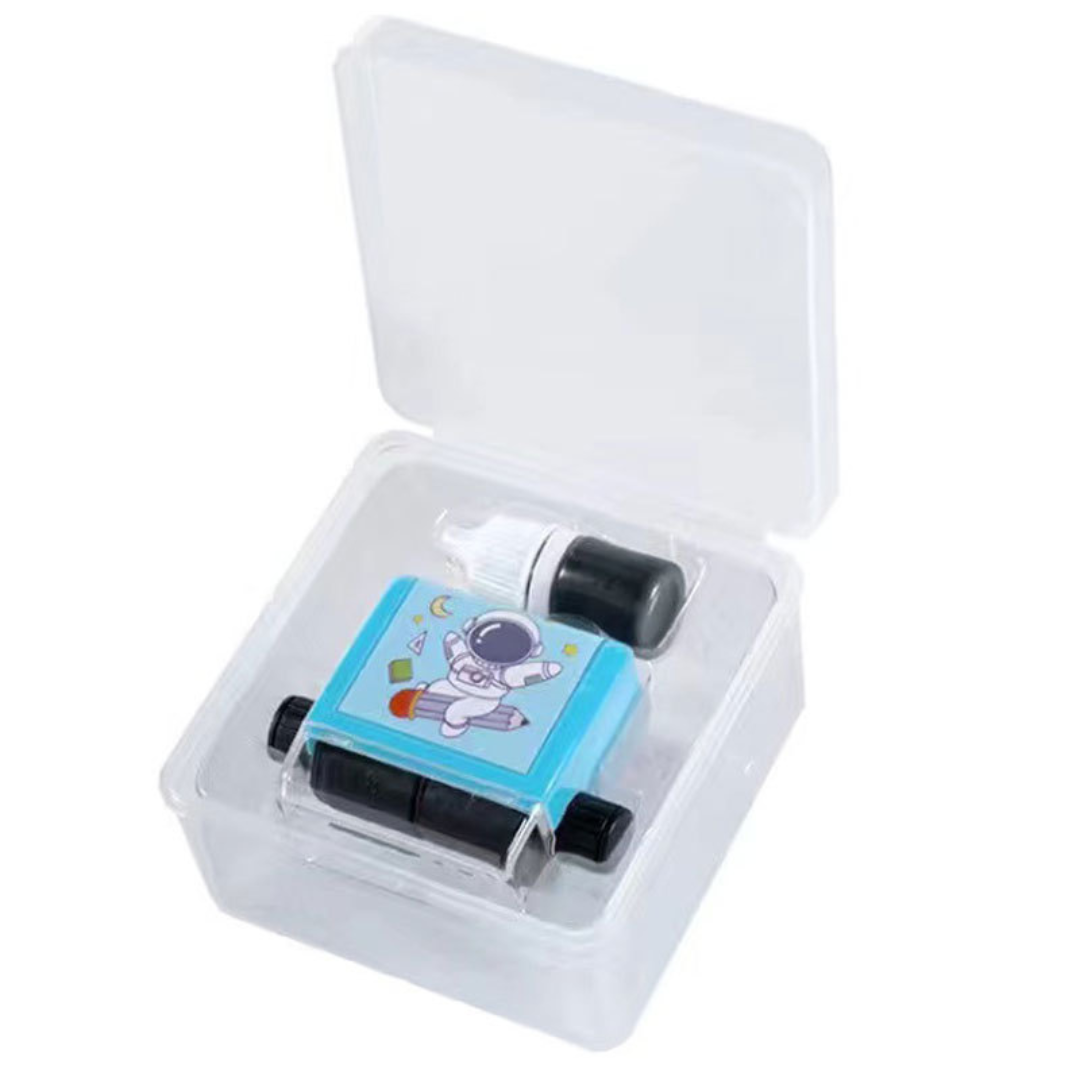 Mathematical stamp roller for learning maths