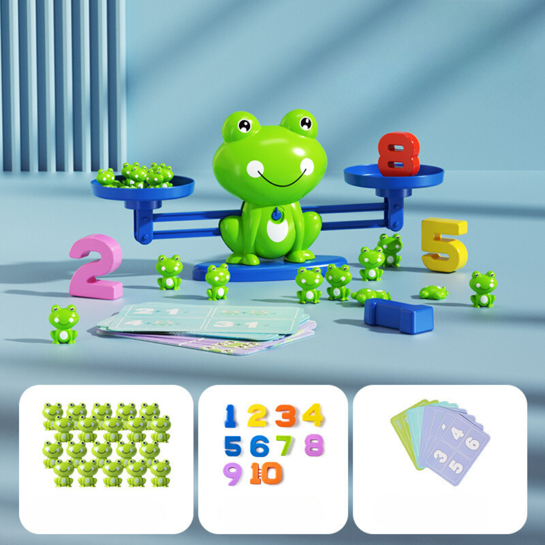 Mathematic Frog Balance Game