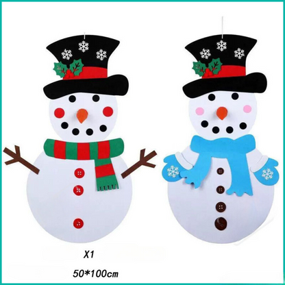 ChristmasFelt - Montessori 3D Felt Christmas Tree