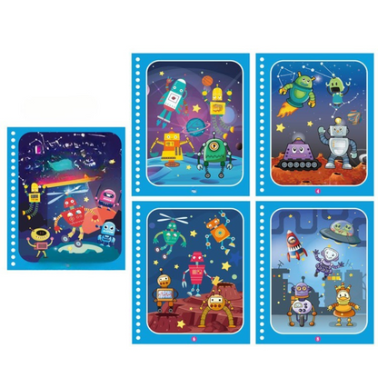 Magic Water Drawing Book