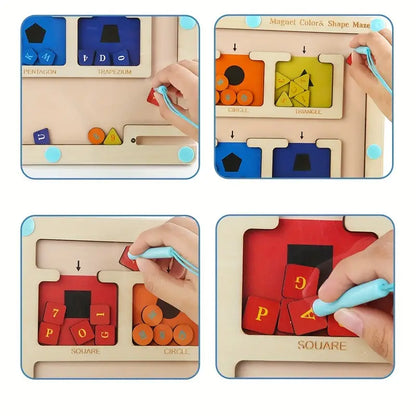 Magnetic Maze Puzzle Game