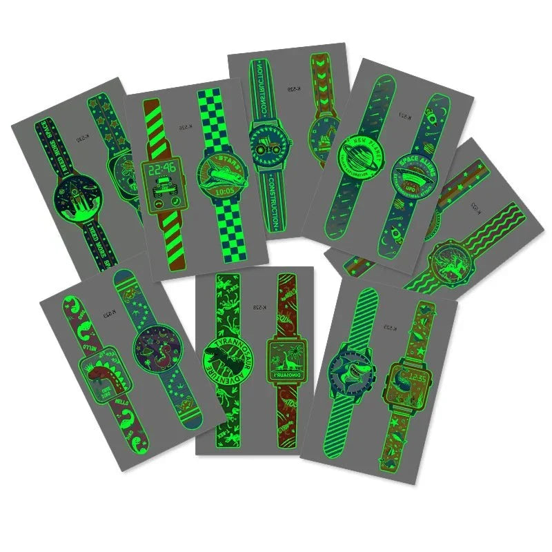 Glow-in-the-Dark Watch Stickers