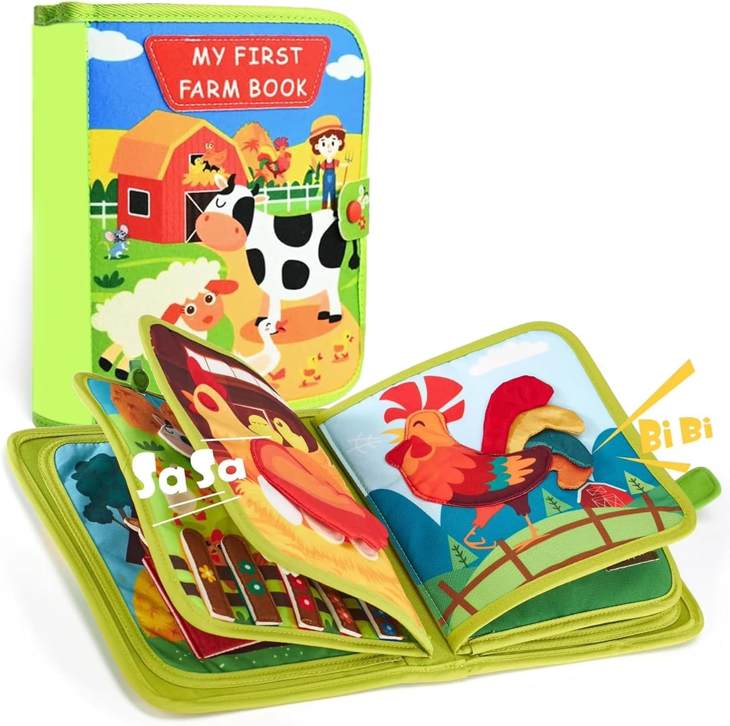 Educational Montessori Farm Story Book
