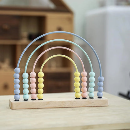 Rainbow Wooden Abacus