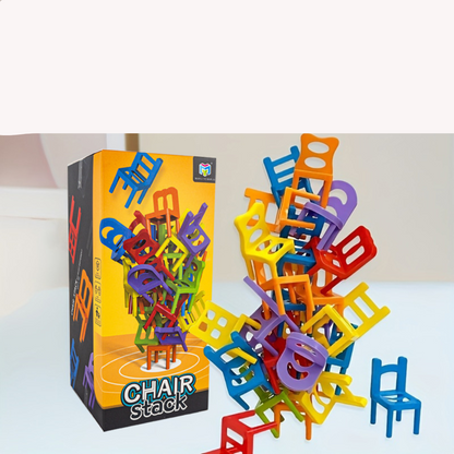 Montessori Chair Stacking Game