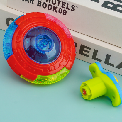 Luminous spinning top toy