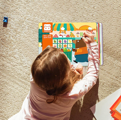 Sensory Montessori Busy Book