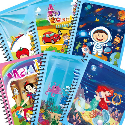 Magic Water Drawing Book