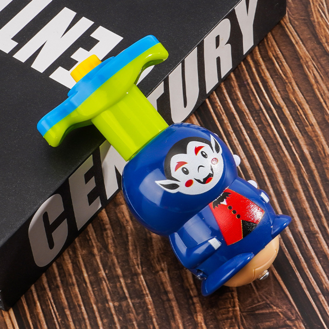 Luminous spinning top toy