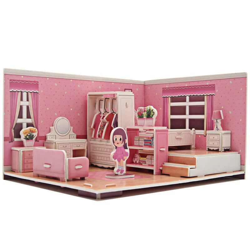 3D Room Puzzle – Create, Build, and Explore!