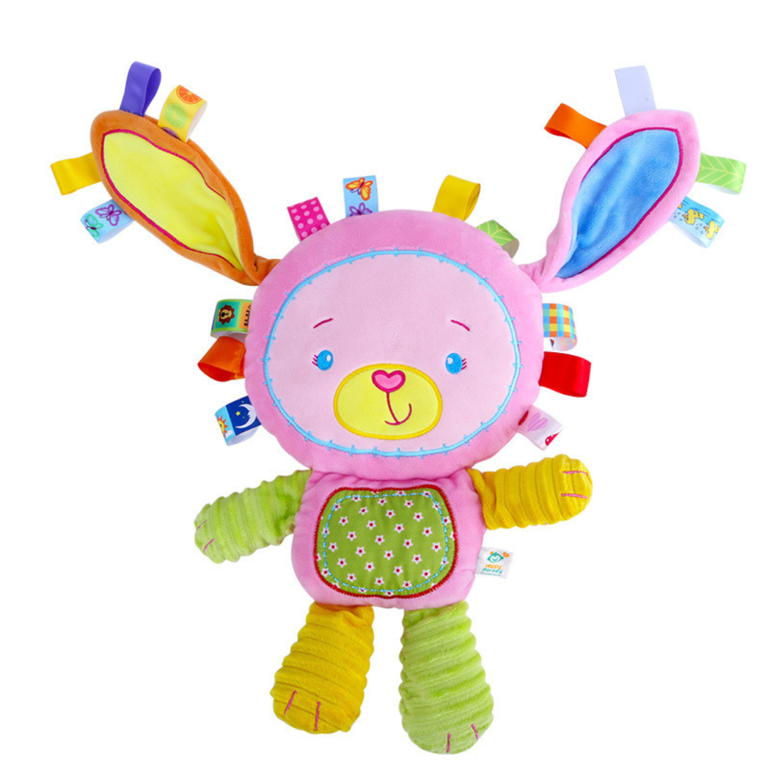 Sensory plush toy for babies
