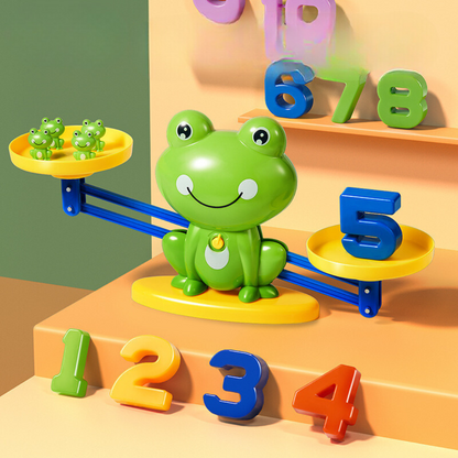 Mathematic Frog Balance Game