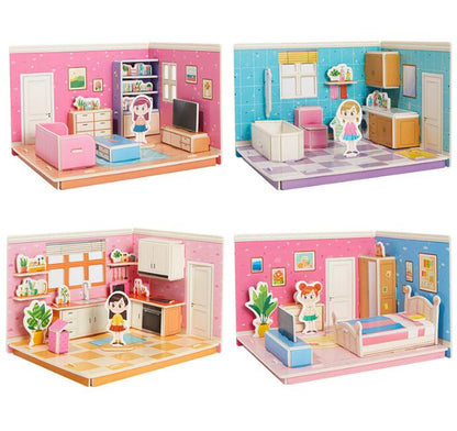 3D Room Puzzle – Create, Build, and Explore!