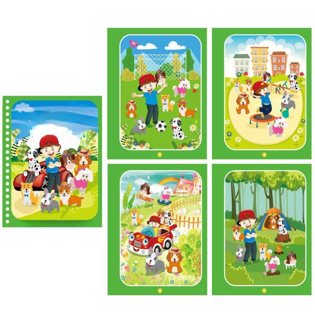 Magic Water Drawing Book