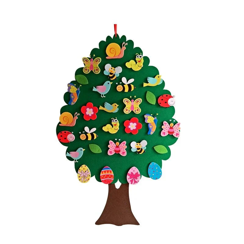 DIY Animal Kingdom | Felt Animal Wall Hanger