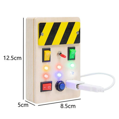 TechExplorer Board - Enhance Your Child’s Sensory Skills! - Button Panel