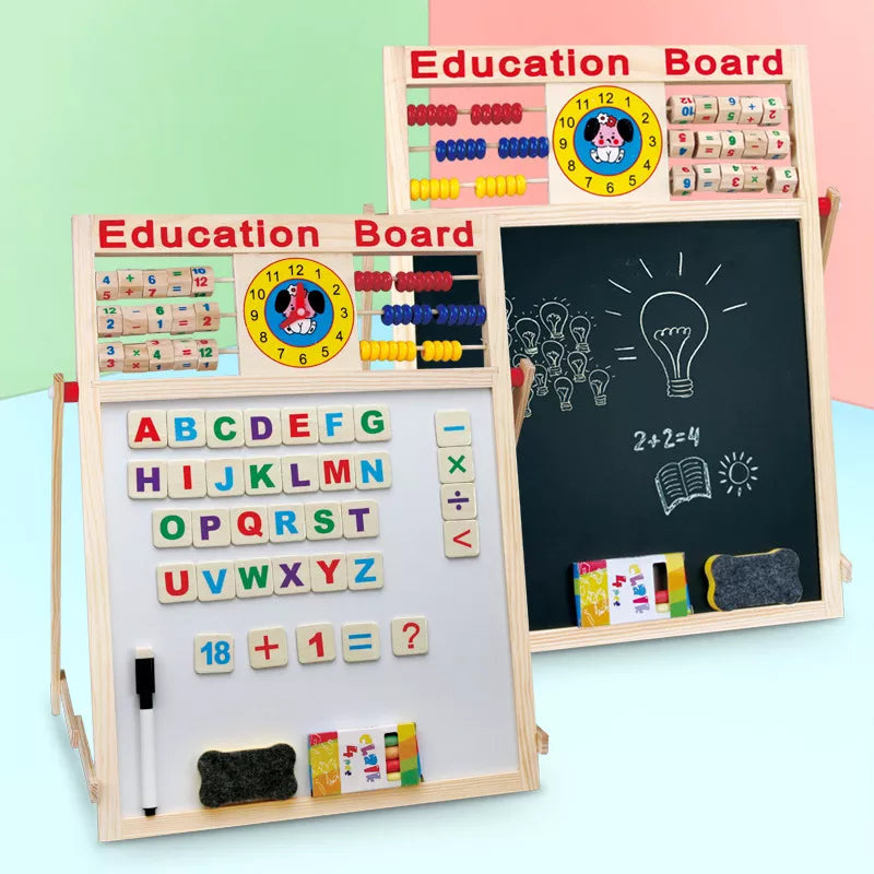 Learning Board - Master Words and Numbers - Multifunctional Magnetic Board