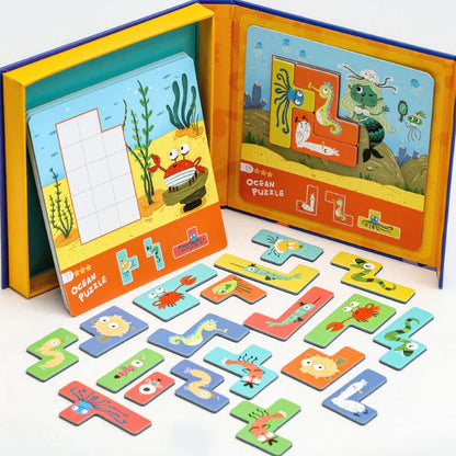 Ocean Adventure Puzzle | Discover All the Friends in the Ocean!