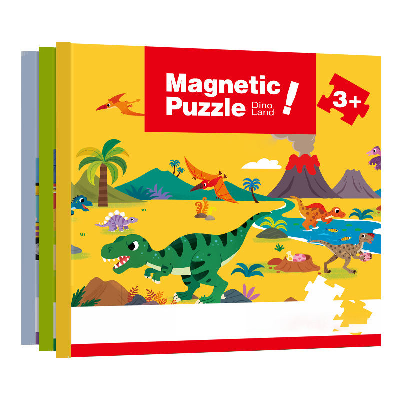 Magnetic Montessori Puzzle Book