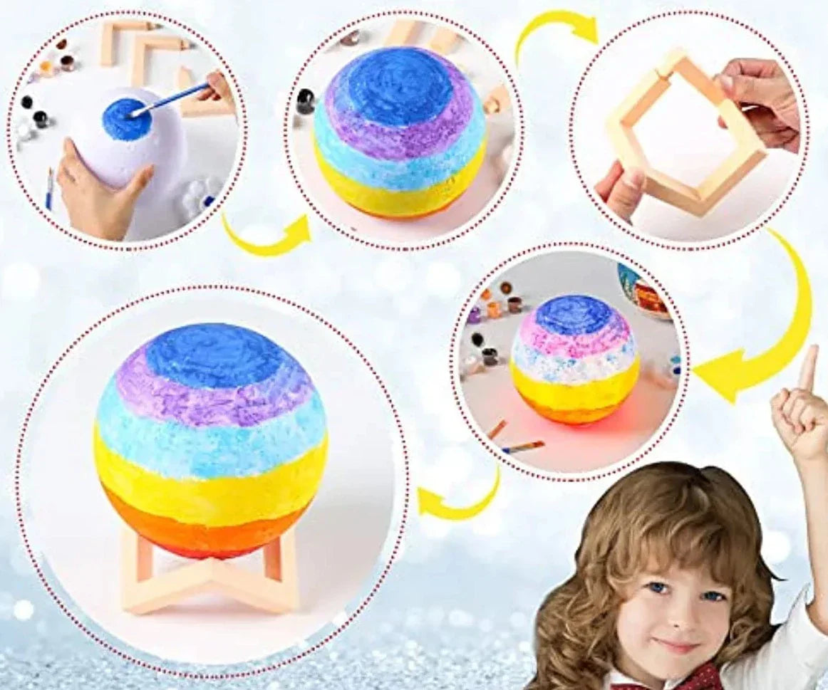 DIY Custom Moon Lamp - Unleash Your Creativity