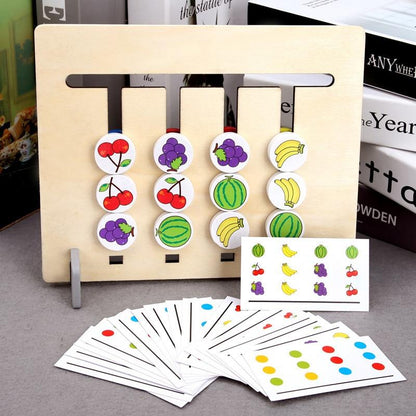 Wooden Montessori Sorting Puzzle - Develop Logical Thinking for Kids