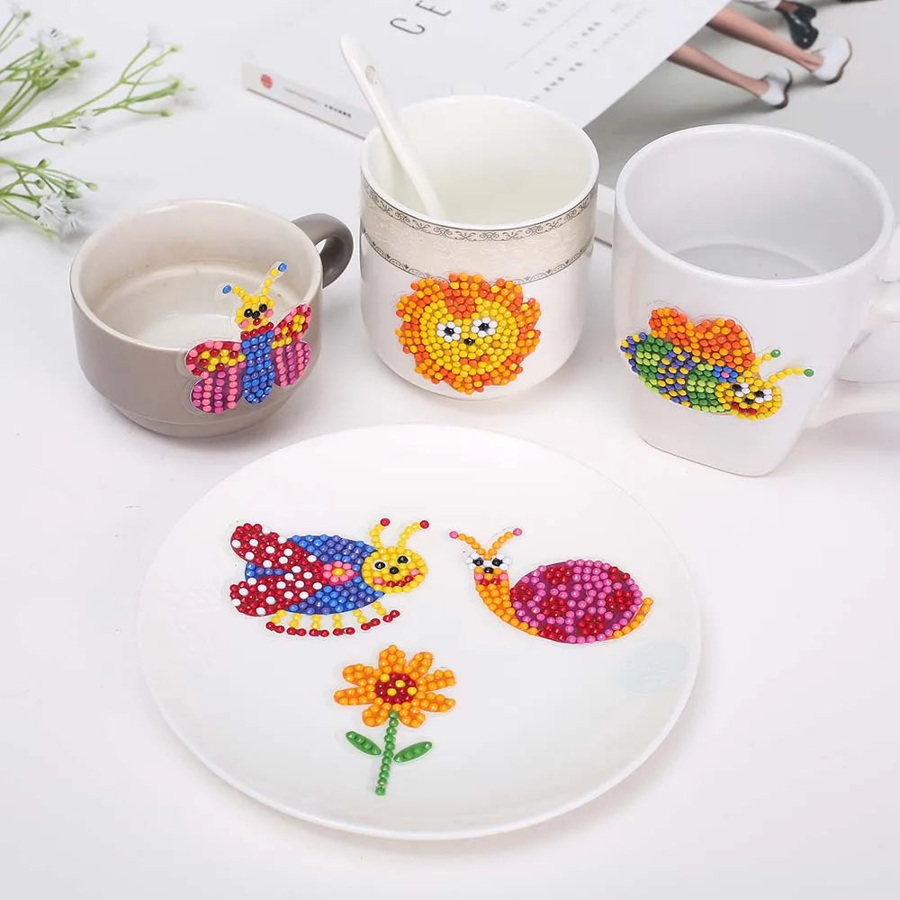 DIY sticker cartoon diamond painting