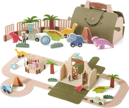 Prehistoric Dino Park Playset
