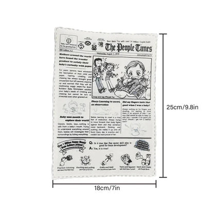 Crinkly Baby Newspaper