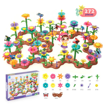 Flower Building Blocks Set