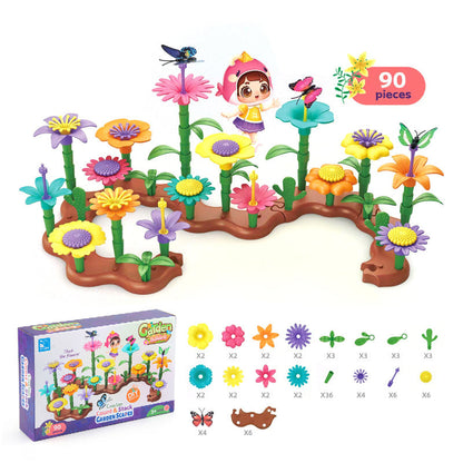 Flower Building Blocks Set
